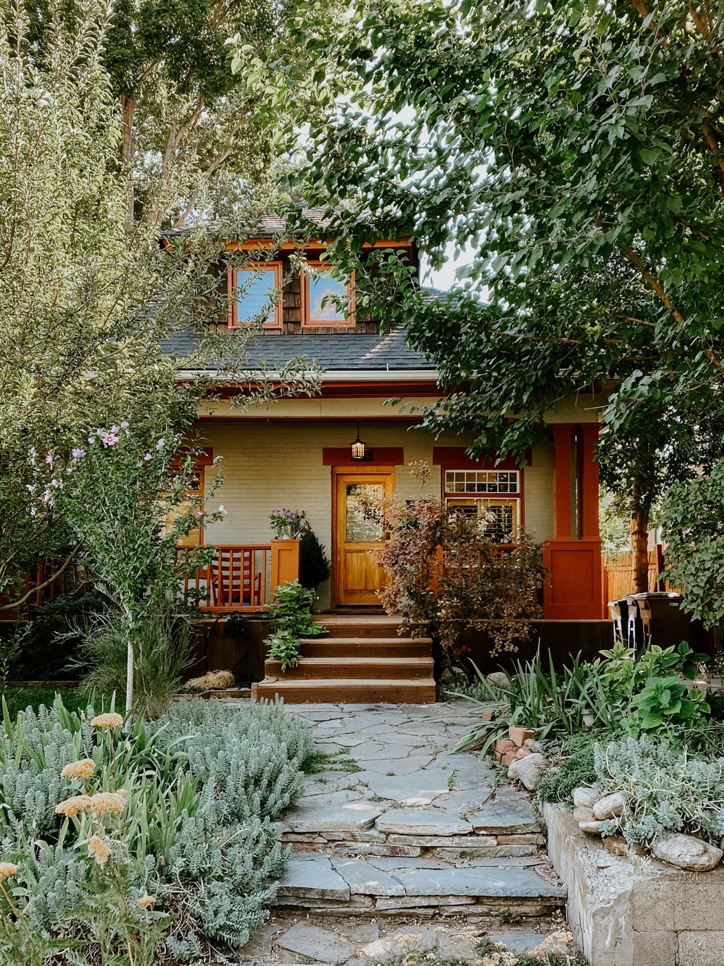 An older Salt Lake bungalow on a tree-lined avenue